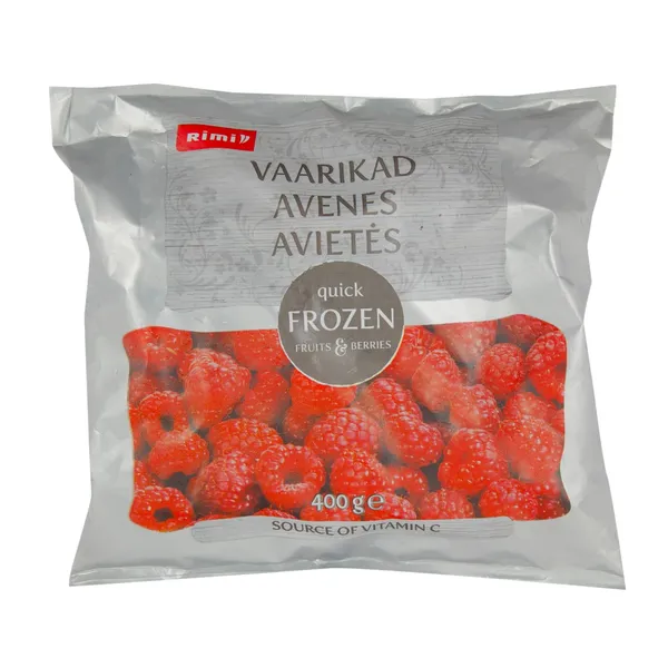 Külmutatud vaarikad Rimi 400g