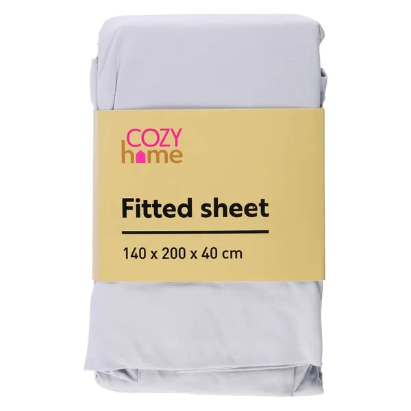 Kummiga voodilina Cozy home 140x200x40cm SS25