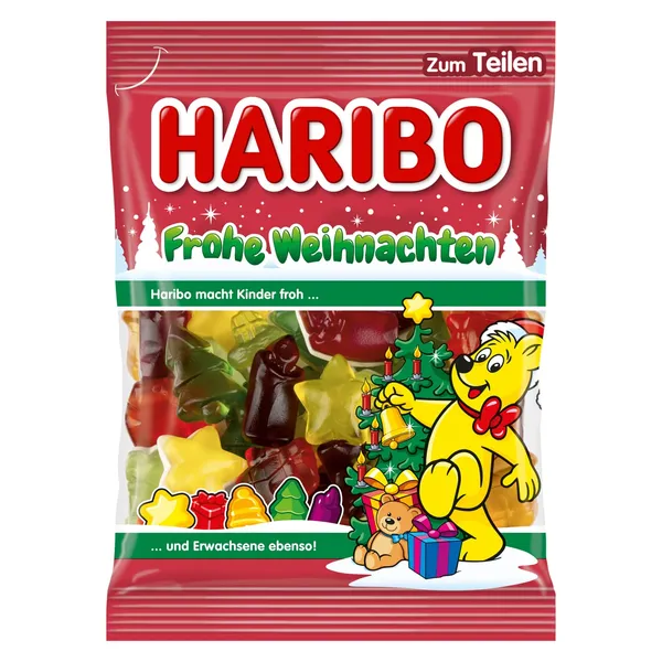 Želejkonfektes Haribo Merry Christmas 200g