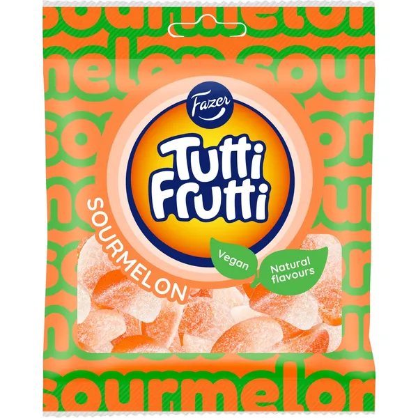 Skābās želejk. Tutti Frutti ar melones g. 90g