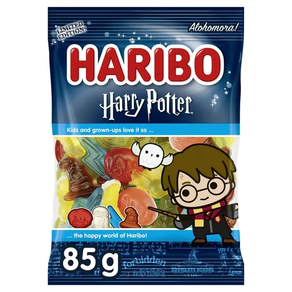 Kummikommid Harry Potter, HARIBO, 85 g