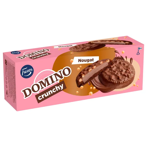 Crunchy choco Nougat küpsised, DOMINO, 150g