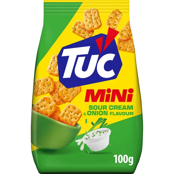 Küpsised hapukoore- ja sibulamaitselised Tuc Mini 100g