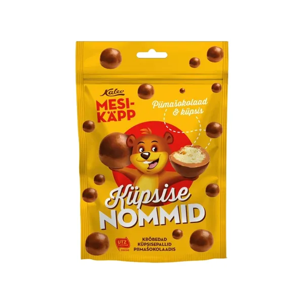 Küpsisepallid piimašokolaadis Mesikäpp Küpsisenommid 120g
