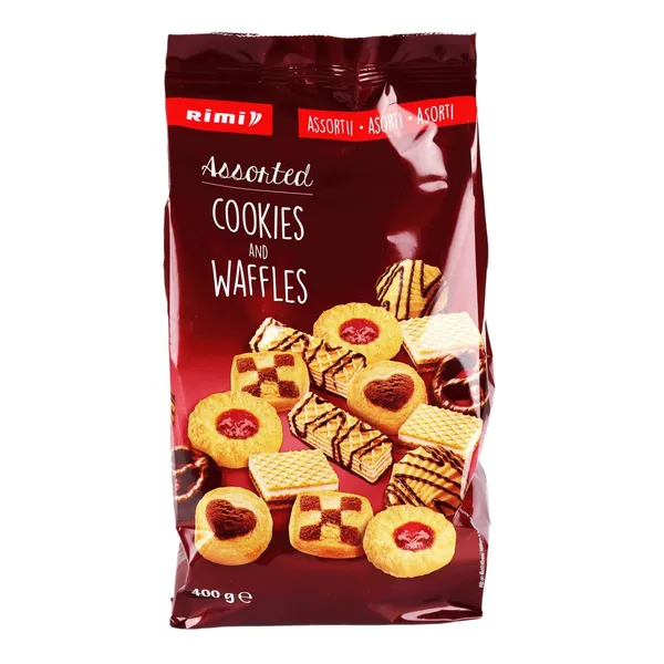 Küpsiste ja vahvlite assortii Rimi 400g