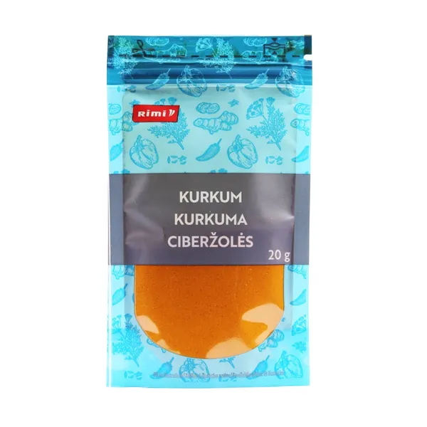 Kurkum jahvatatud Rimi 20g