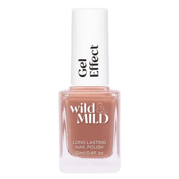 Küünelakk GE01 Nude Beach Gel Effect Wild&Mild 12ml