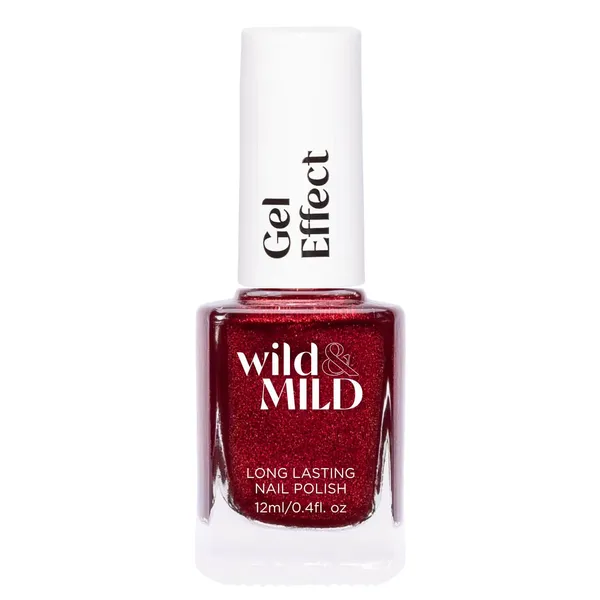 Küünelakk Wild&Mild 18 ruby heart gel effect 12ml