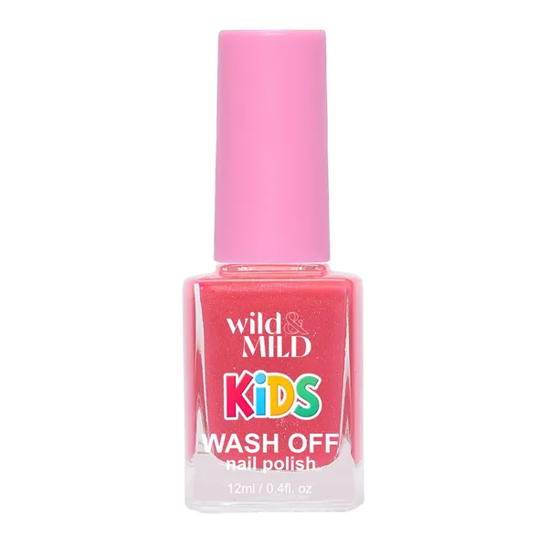 Küünelakk Wild&Mild Kids Wash Off Coral Cutie KC006 12ml