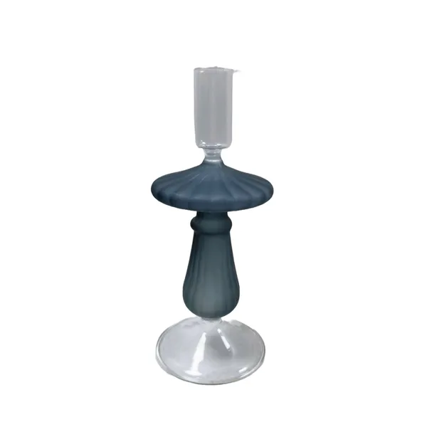 Svečturis stikla 8,5x8,5x21cm AW25