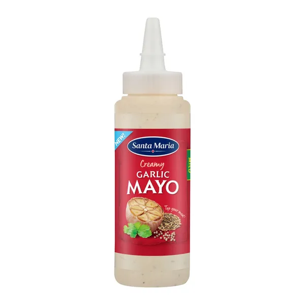 Küüslaugumaitseline kaste Santa Maria 250ml