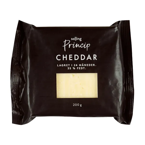 Laagerdunud juust Cheddar Salling Princip 200g