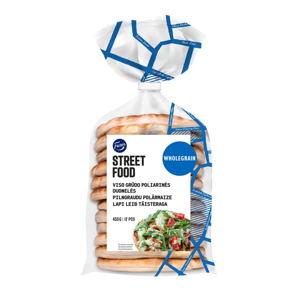 Lapi leib täisteraga Fazer Street Food 450g