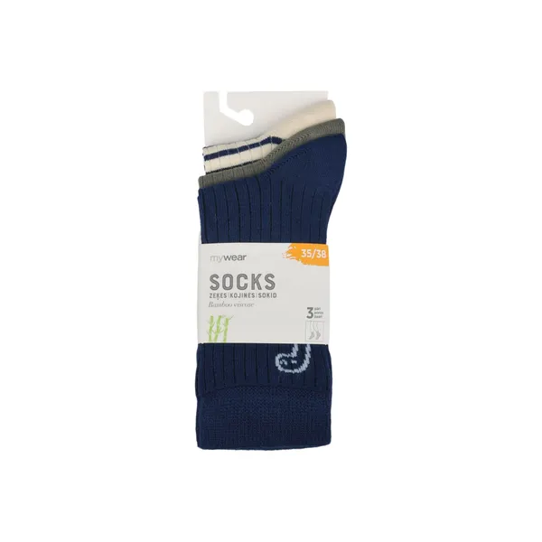 Laste sokid Mywear 3 paari 35-38