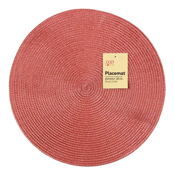 Lauamatt Cozy Home punane 38cm