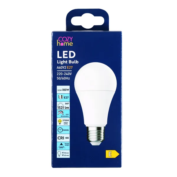 LED lamp Cozy Home 12,5W E27 1521lm