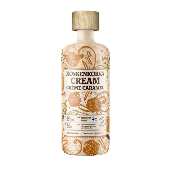 Liköör Koskenkorva Creme Caramel Cream 15%vol 0,5l
