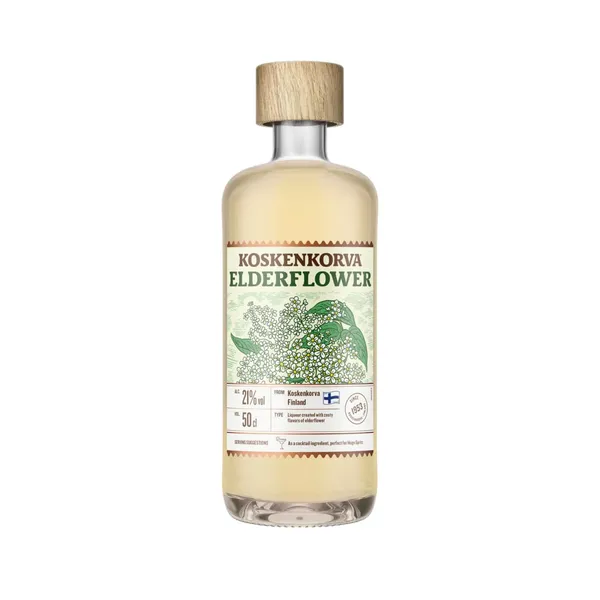 Liköör Koskenkorva Elderflow Liquer 21% 0,5l