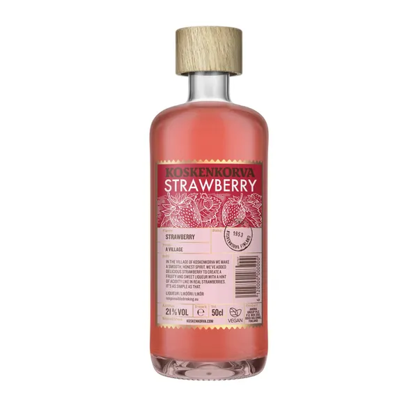 Liköör Koskenkorva Strawberry Liqueur 21%vol 0,5l