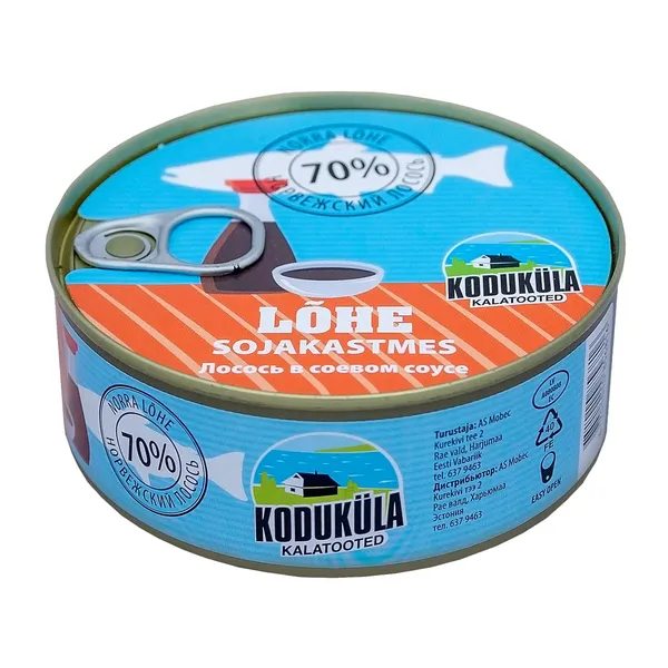 Lõhe sojakastmes Koduküla 240g