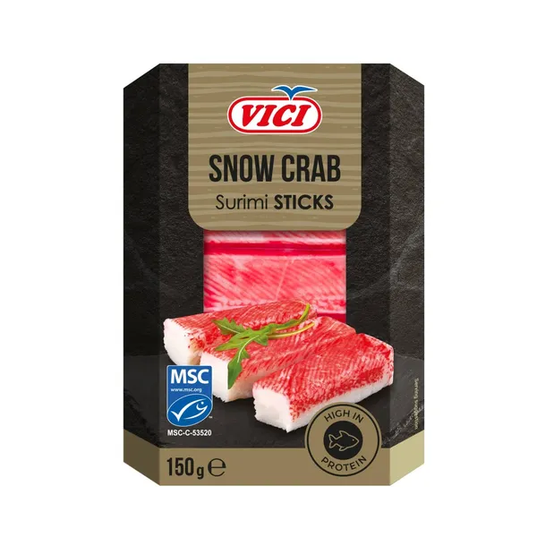 Surimi nūjiņas Viči snow crab dzesētas 150g