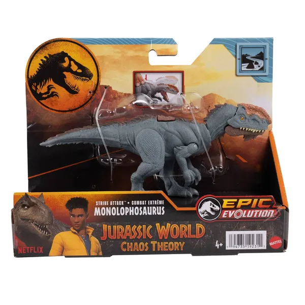 Mänguasi Jurassic World ründedinosaurused