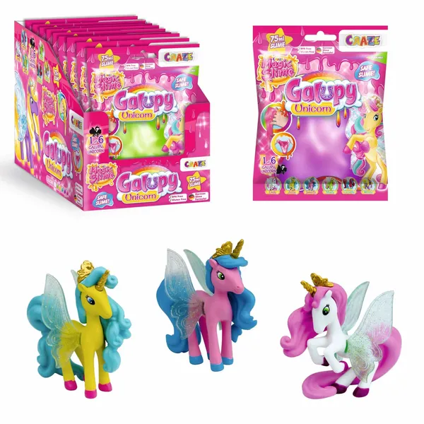 Maagiline lima-üllatus figuuriga "Unicorn", CRAZE, 1tk
