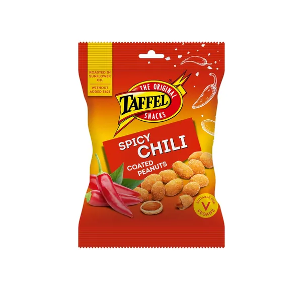 Tšillimaitselised röstitud maapähklid, TAFFEL, 140g