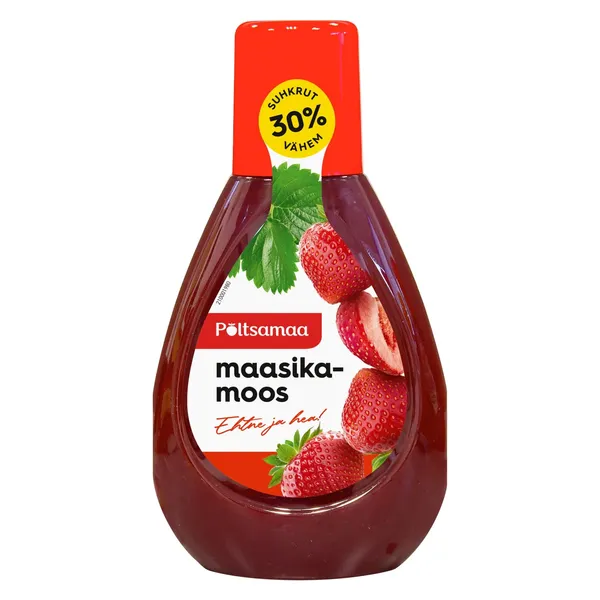 Maasikamoos pudelis PÕLTSAMAA 390g