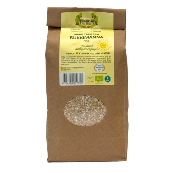 Mahe Kiviveski täistera rukkimanna Tammejuure 700g