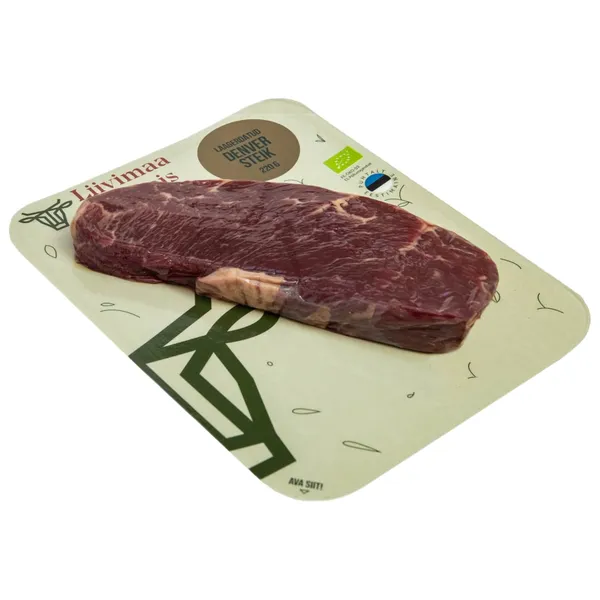 Mahe rohumaaveise Denver steik Linnamäe 220g
