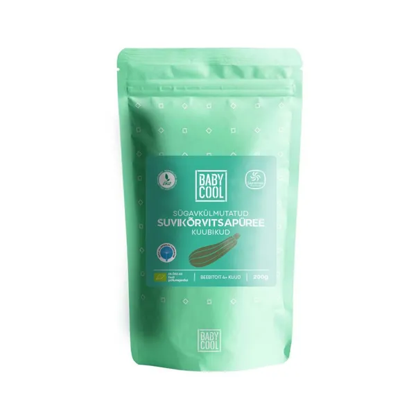 Mahe suvikõrvitsapüree BabyCool 200g