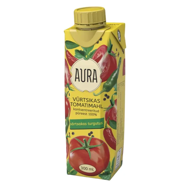 Mahl Aura vürtsikas tomati 0,3l