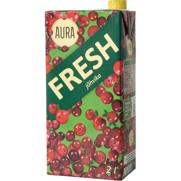 Mahlajook jõhvika Aura Fresh 2l