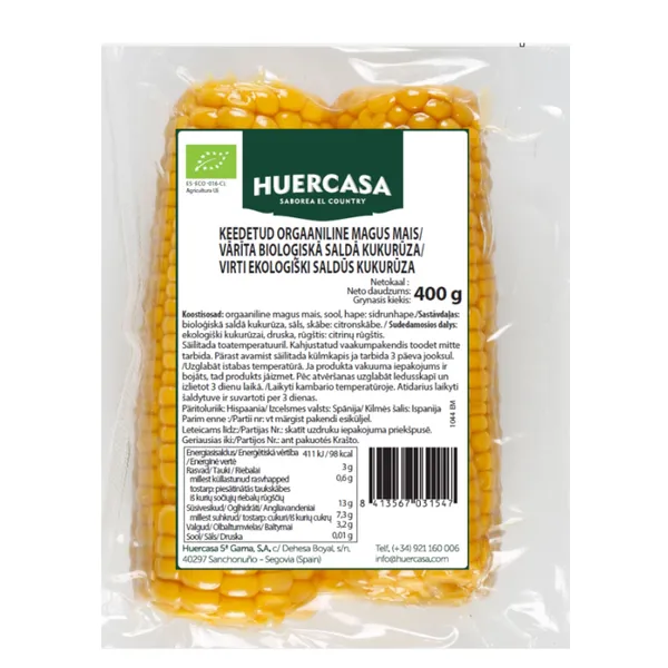 Mais keedetud öko 400g