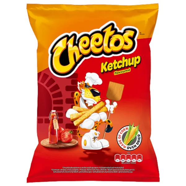 Maisikrõps ketšupimaitseline, CHEETOS, 165 g