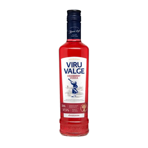 Maitsestatud viin Viru Valge Cranberry 37,5%vol 0,5l