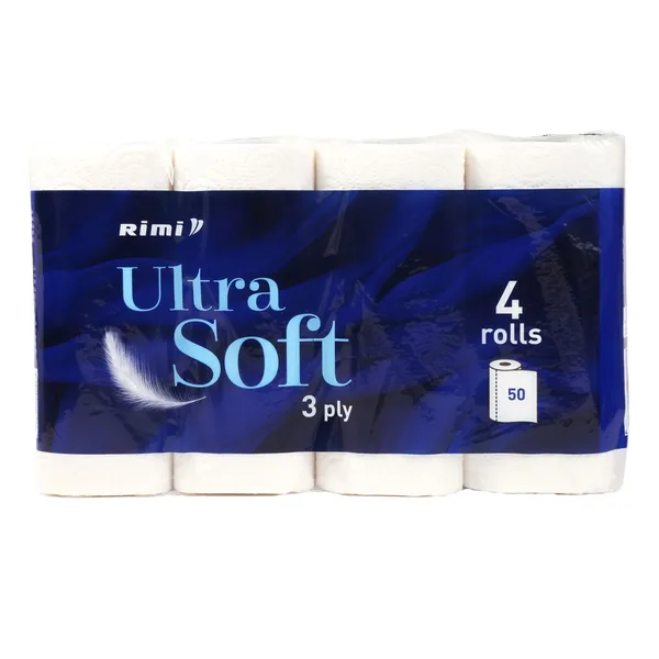 Virtuves dvieļi Rimi 4ruļļi, 3slāņi, 50 slok.