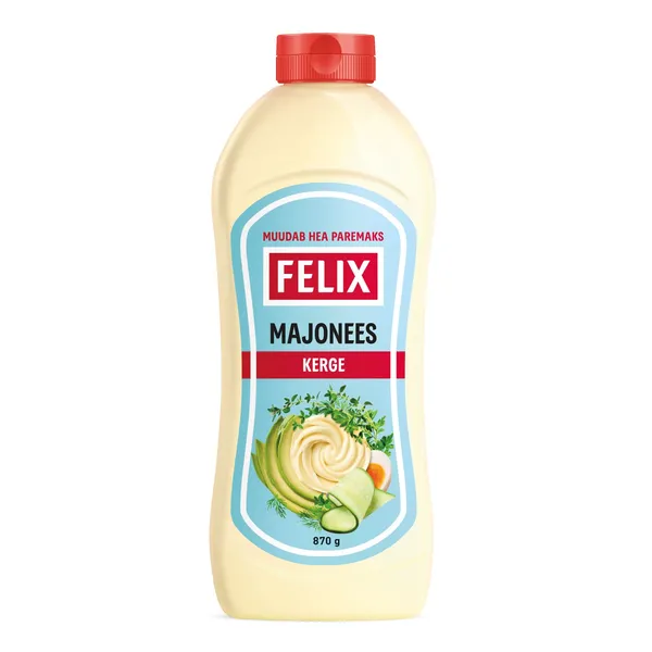Majonees FELIX Kerge, 870g