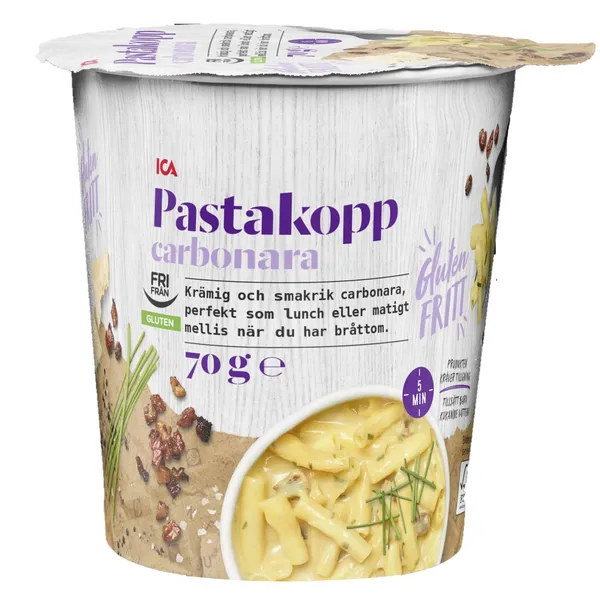 Makaroni ICA carbonara 70g