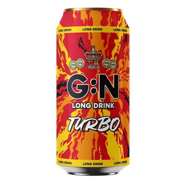 Muu alkohoolne jook G:N TURBO, Long Drink, 5,5%vol, 0,5L, purk