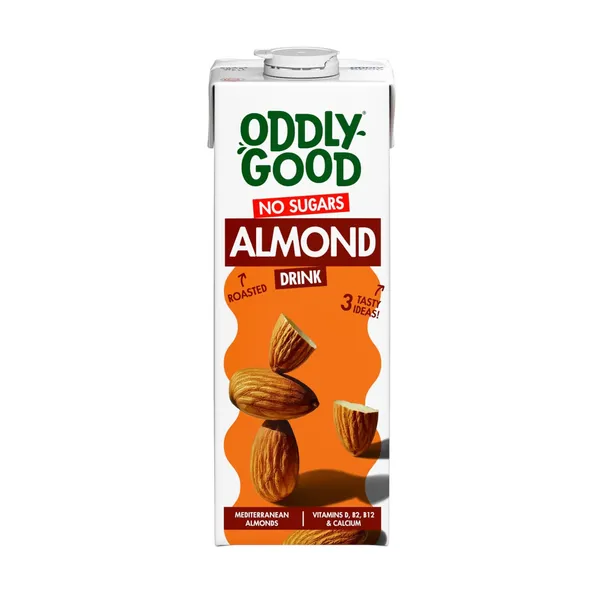 Mandlijook suhkruvaba vitamiinide ja kaltsiumiga Oddlygood UHT 1l