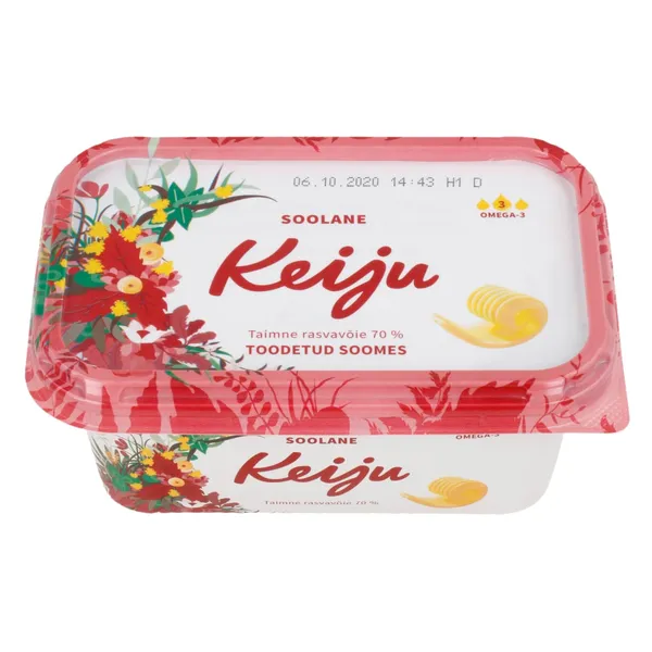 Margariin soolane Keiju 70% 400g