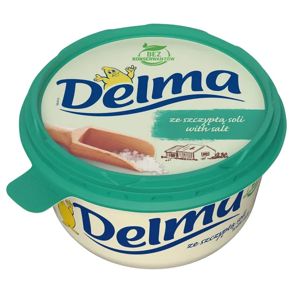 Margariin soolane poolrasvane 39%, DELMA, 450 g