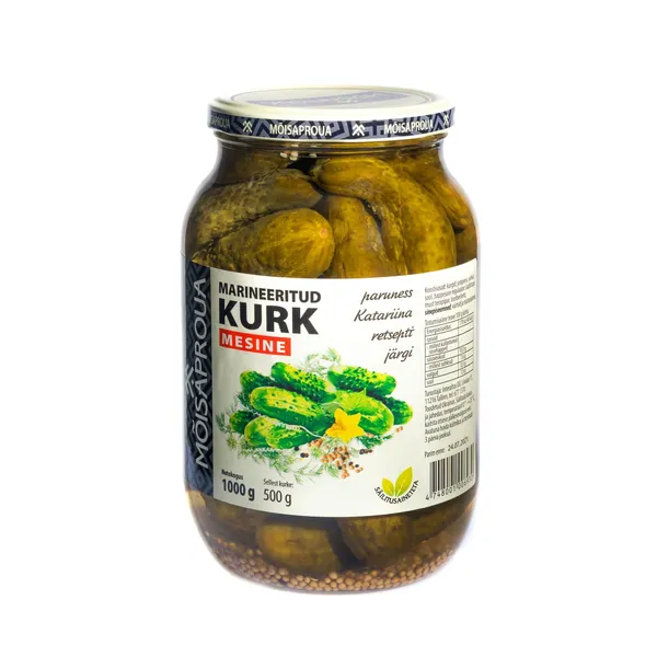 Marineeritud kurk Mõisaproua 1000g/500g