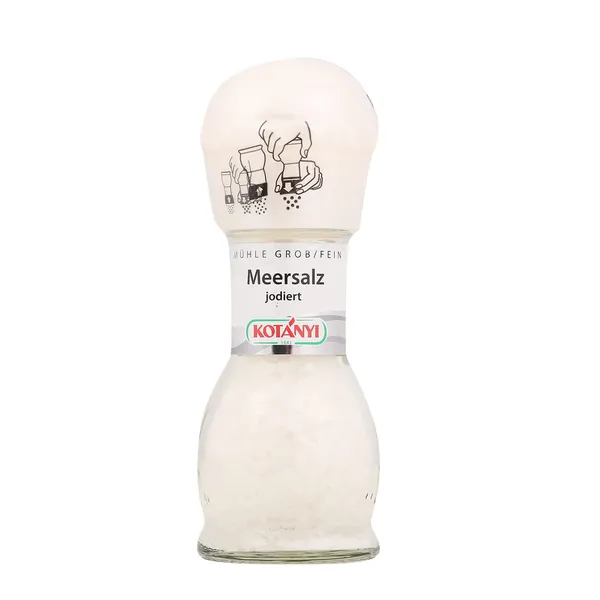Jūras sāls Kotanyi dzirnaviņās 92g