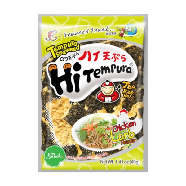 Jūras zāļu uzkoda TaoKaeNoi tempura larb 40g