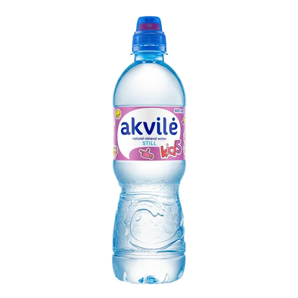 Dabīgs minerālūdens Akvile Kids 500ml