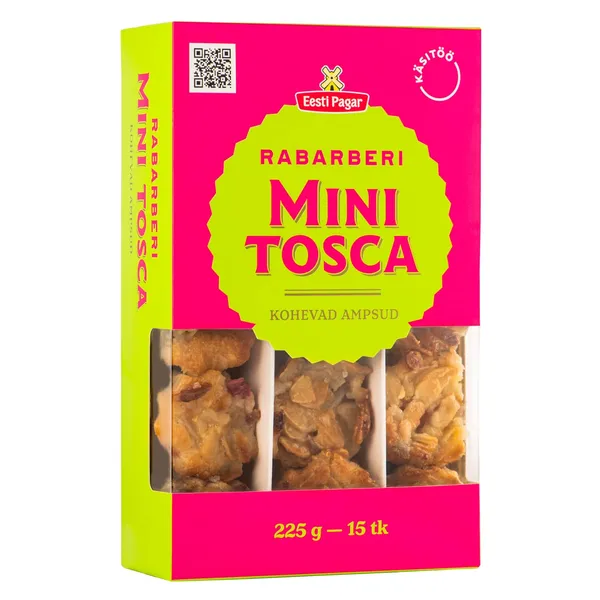 Mini Tosca rabarberiga Eesti Pagar 225g