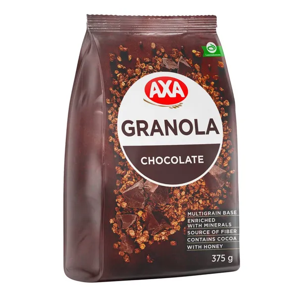 Müsli šokolaadimaitseline meega AXA 375g